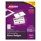 Avery Dennison Name Self Laminate Badge, PK30 5362 - alternate 1
